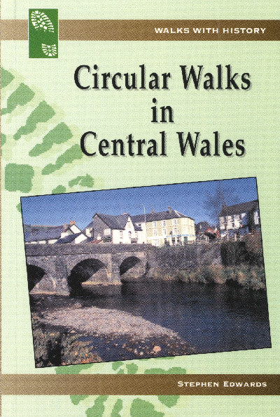 Clawr llyfr / Book cover: Circular Walks in Central Wales