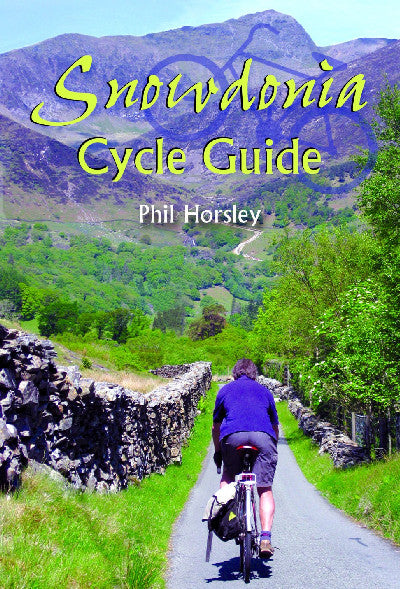 Clawr llyfr / Book cover: Snowdonia Cycle Guide