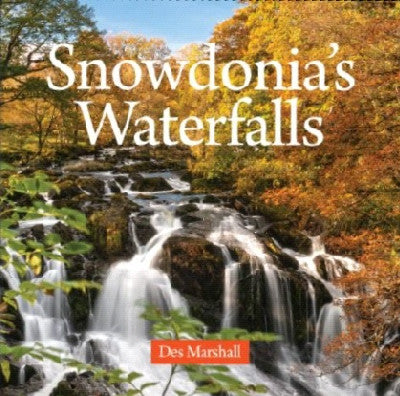 Clawr llyfr / Book cover: Compact Wales: Snowdonia's Waterfalls