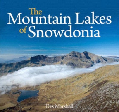 Clawr llyfr / Book cover: Compact Wales: Mountain Lakes of Snowdonia, The