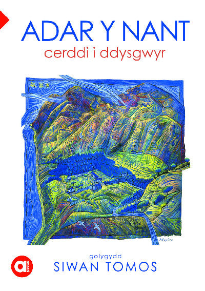 Clawr llyfr / Book cover: Cyfres Amdani: Adar y Nant - Cerddi i Ddysgwyr — Cerddi i Ddysgwyr