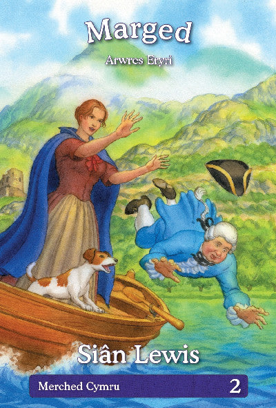Clawr llyfr / Book cover: Cyfres Merched Cymru: 2. Marged - Arwres Eryri