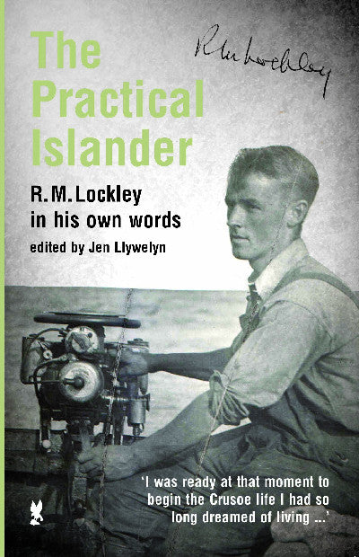 Clawr llyfr / Book cover: Practical Islander, The - R. M. Lockley in his Own Words
