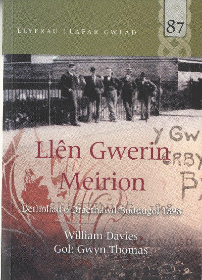 Clawr llyfr / Book cover: Llyfrau Llafar Gwlad: 87. Llên Gwerin Meirion
