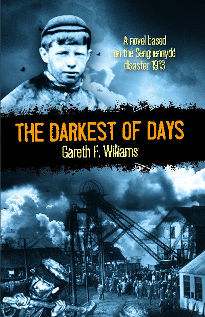 Clawr llyfr / Book cover: The Darkest of Days
