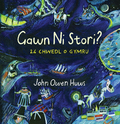Clawr llyfr / Book cover: Gawn Ni Stori?