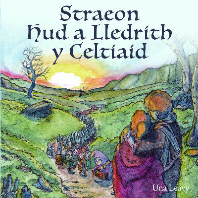 Clawr llyfr / Book cover: Straeon Hud a Lledrith y Celtiaid