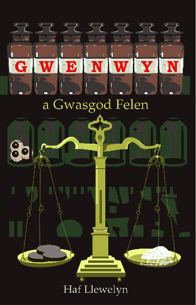 Clawr llyfr / Book cover: Gwenwyn a Gwasgod Felen — ... a Gwasgod Felen