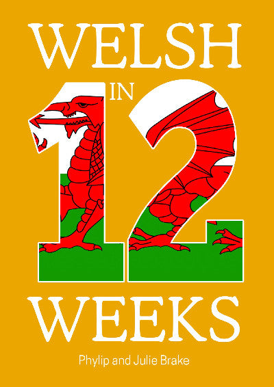 Clawr llyfr / Book cover: Welsh in 12 Weeks