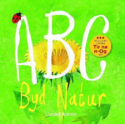 Clawr llyfr / Book cover: ABC Byd Natur