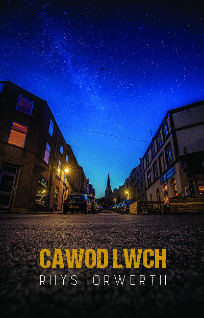 Clawr llyfr / Book cover: Cawod Lwch