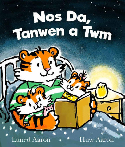 Clawr llyfr / Book cover: Nos Da, Tanwen a Twm