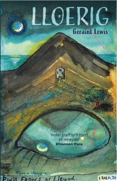 Clawr llyfr / Book cover: Lloerig