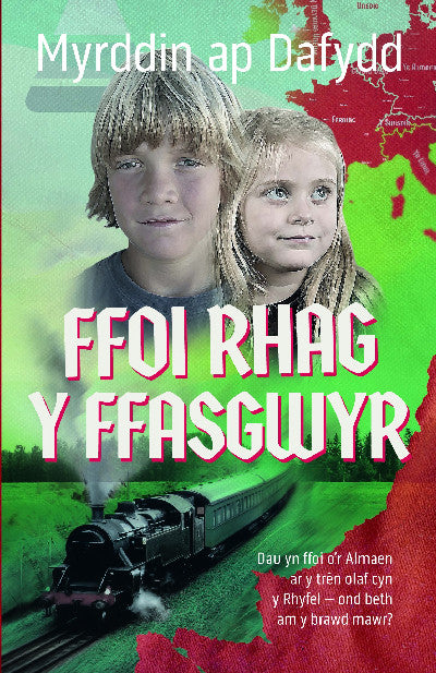 Clawr llyfr / Book cover: Ffoi Rhag y Ffasgwyr