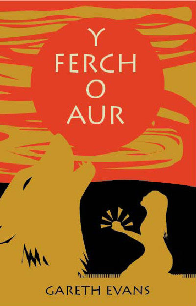 Clawr llyfr / Book cover: Y Ferch o Aur