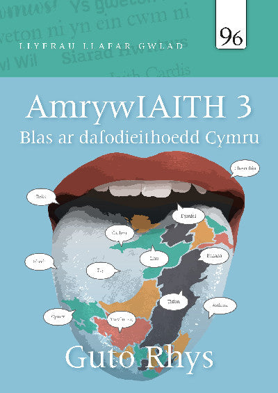 Clawr llyfr / Book cover: Amrywiaith 3 — Blas ar Dafodieithoedd Cymru
