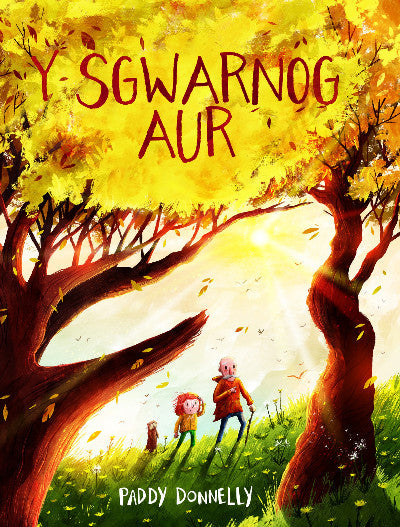 Clawr llyfr / Book cover: Y Sgwarnog Aur