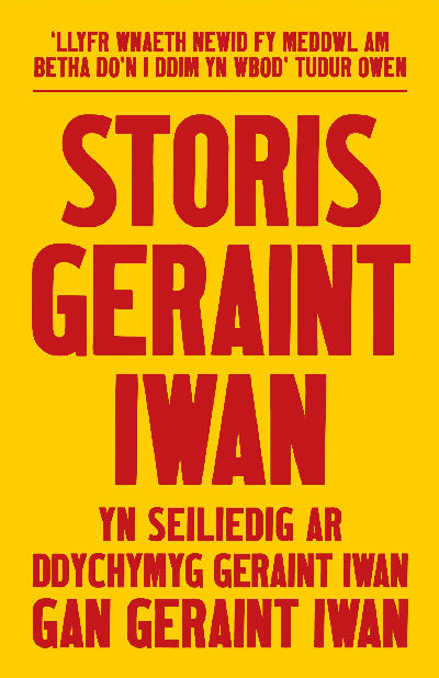 Clawr llyfr / Book cover: Storis Geraint Iwan
