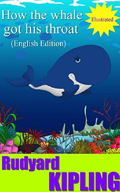 Clawr llyfr / Book cover: How the Whale Got his Throat