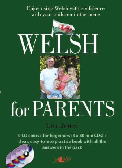 Clawr llyfr / Book cover: Welsh for Parents