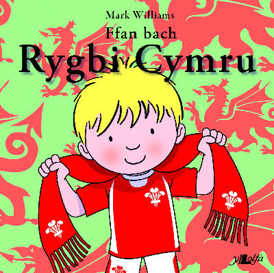 Clawr llyfr / Book cover: Ffan Bach Rygbi Cymru
