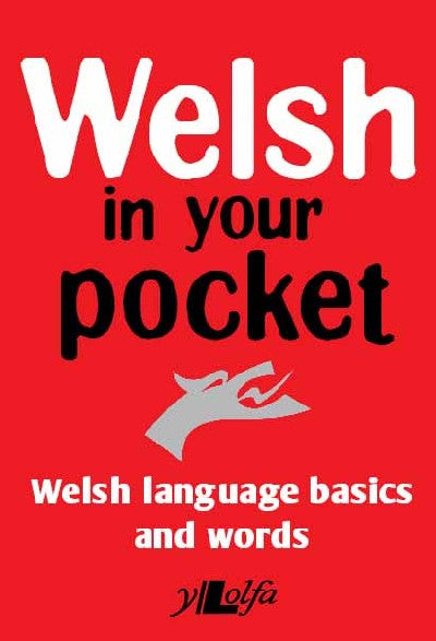 Clawr llyfr / Book cover: Welsh in Your Pocket