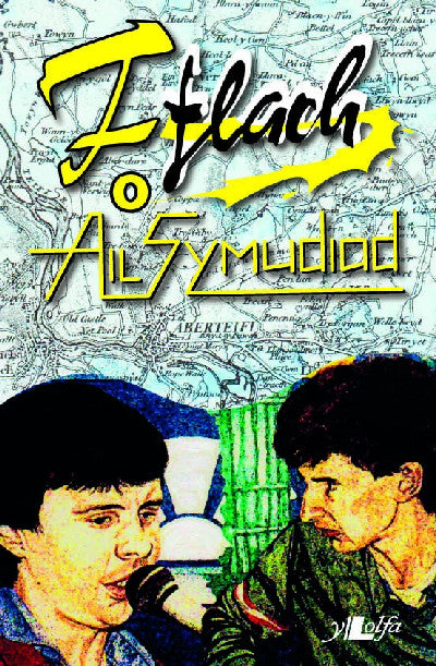 Clawr llyfr / Book cover: Fflach o Ail Symudiad