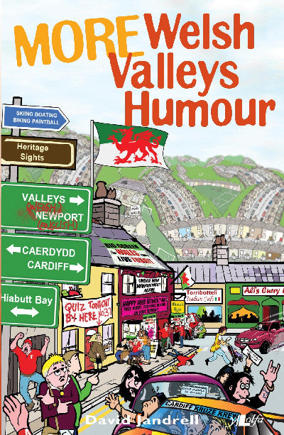 Clawr llyfr / Book cover: It's Wales: More Welsh Valleys Humour