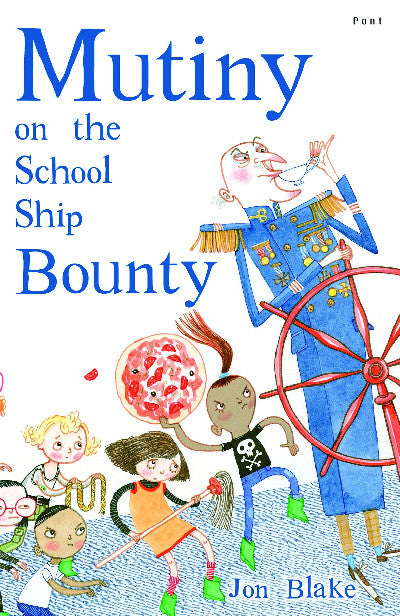 Clawr llyfr / Book cover: Mutiny on the School Ship Bounty