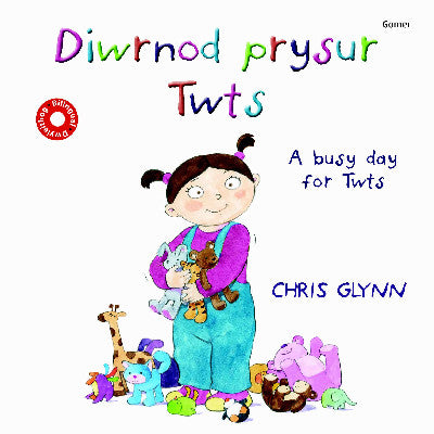 Clawr llyfr / Book cover: Diwrnod Prysur Twts/A Busy Day for Twts