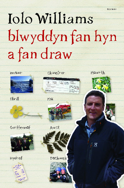 Clawr llyfr / Book cover: Blwyddyn Fan Hyn a Fan Draw
