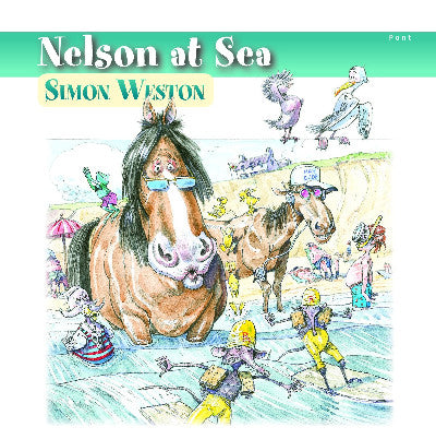 Clawr llyfr / Book cover: Nelson at Sea