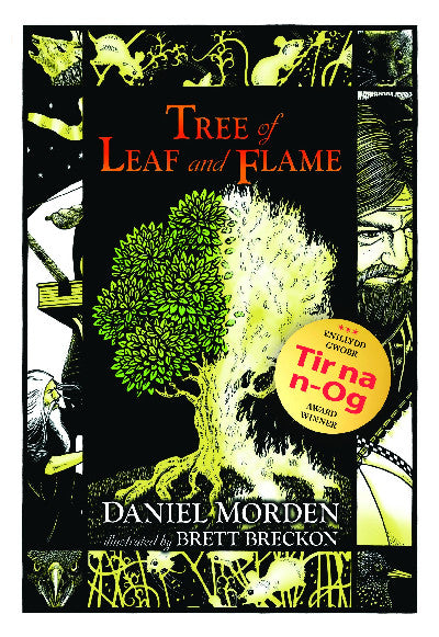 Clawr llyfr / Book cover: Tree of Leaf and Flame