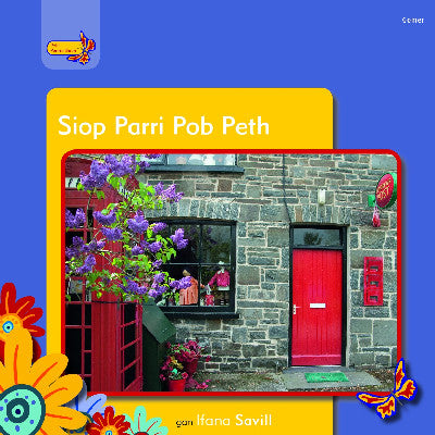 Clawr llyfr / Book cover: Pobl Pentre Bach: Siop Parri Pob Peth