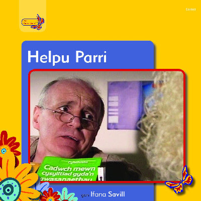 Clawr llyfr / Book cover: Pobl Pentre Bach: Helpu Parri