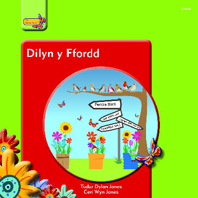 Clawr llyfr / Book cover: Pobl Pentre Bach: Dilyn y Ffordd