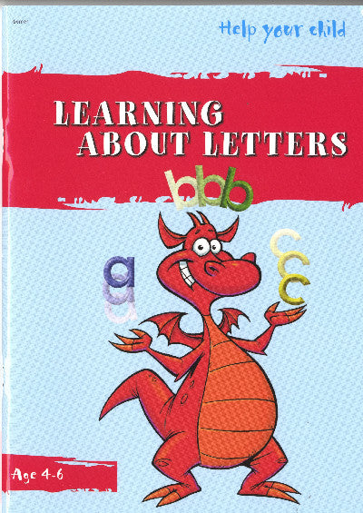 Clawr llyfr / Book cover: Help Your Child: Learning About Letters