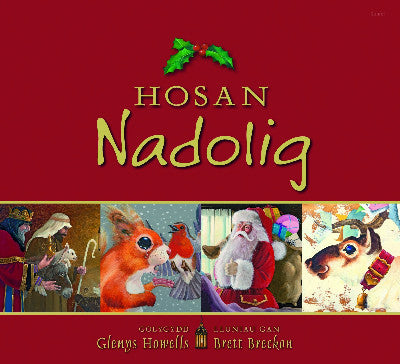 Clawr llyfr / Book cover: Hosan Nadolig