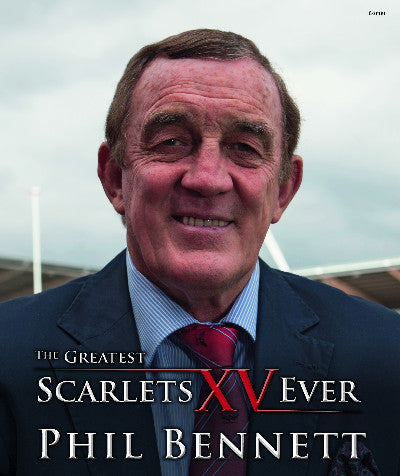 Clawr llyfr / Book cover: The Greatest Scarlets XV Ever