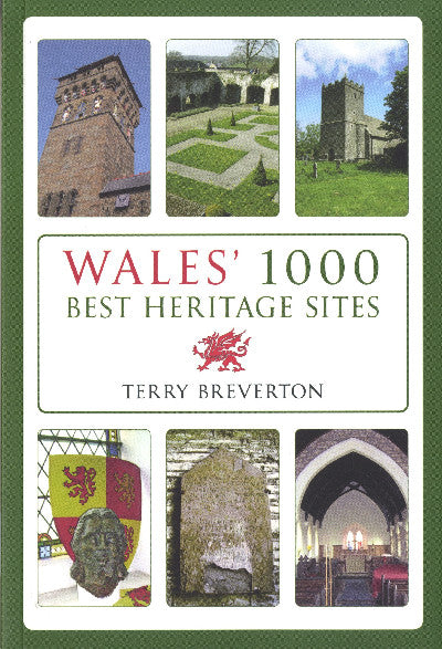 Clawr llyfr / Book cover: Wales' 1000 Best Heritage Sites