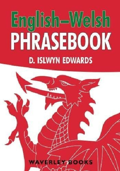 Clawr llyfr / Book cover: English-Welsh Phrasebook