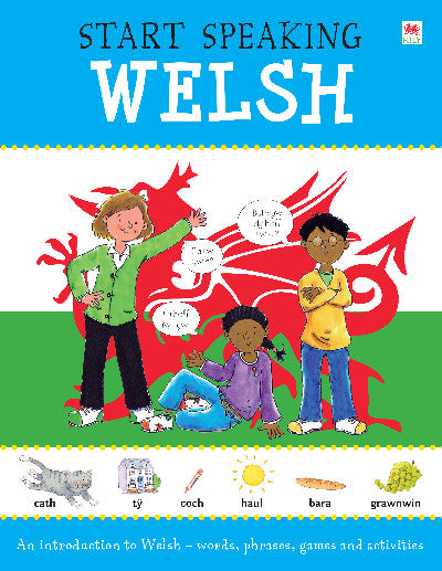 Clawr llyfr / Book cover: Start Speaking Welsh