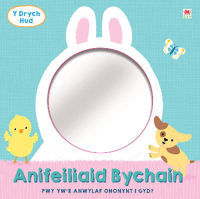 Clawr llyfr / Book cover: Drych Hud, Y: Anifeiliaid Bychain
