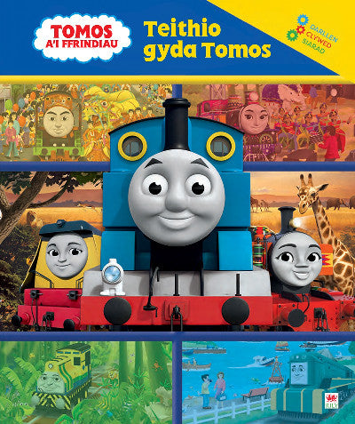 Clawr llyfr / Book cover: Teithio gyda Tomos