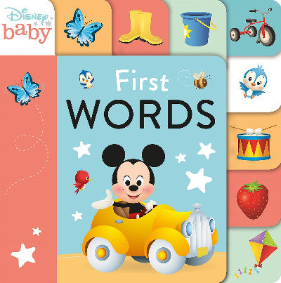 Clawr llyfr / Book cover: Disney Baby: First Words
