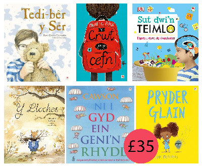 Clawr llyfr / Book cover: Pecyn Iechyd Da - Cymraeg Rily (6 Llyfr)