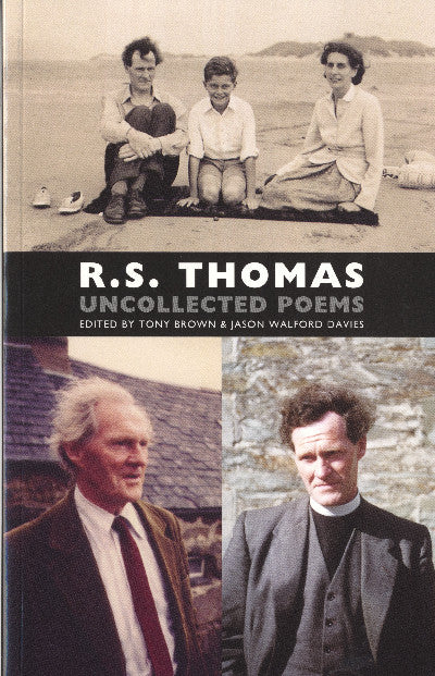 Clawr llyfr / Book cover: Uncollected Poems
