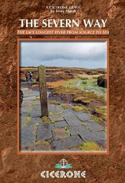 Clawr llyfr / Book cover: The Severn Way