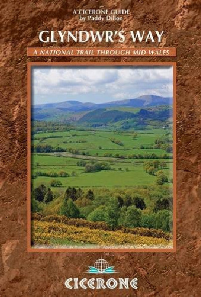 Clawr llyfr / Book cover: Glyndwr's Way - A National Trail Through Mid-Wales