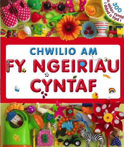 Clawr llyfr / Book cover: Chwilio am fy Ngeiriau Cyntaf